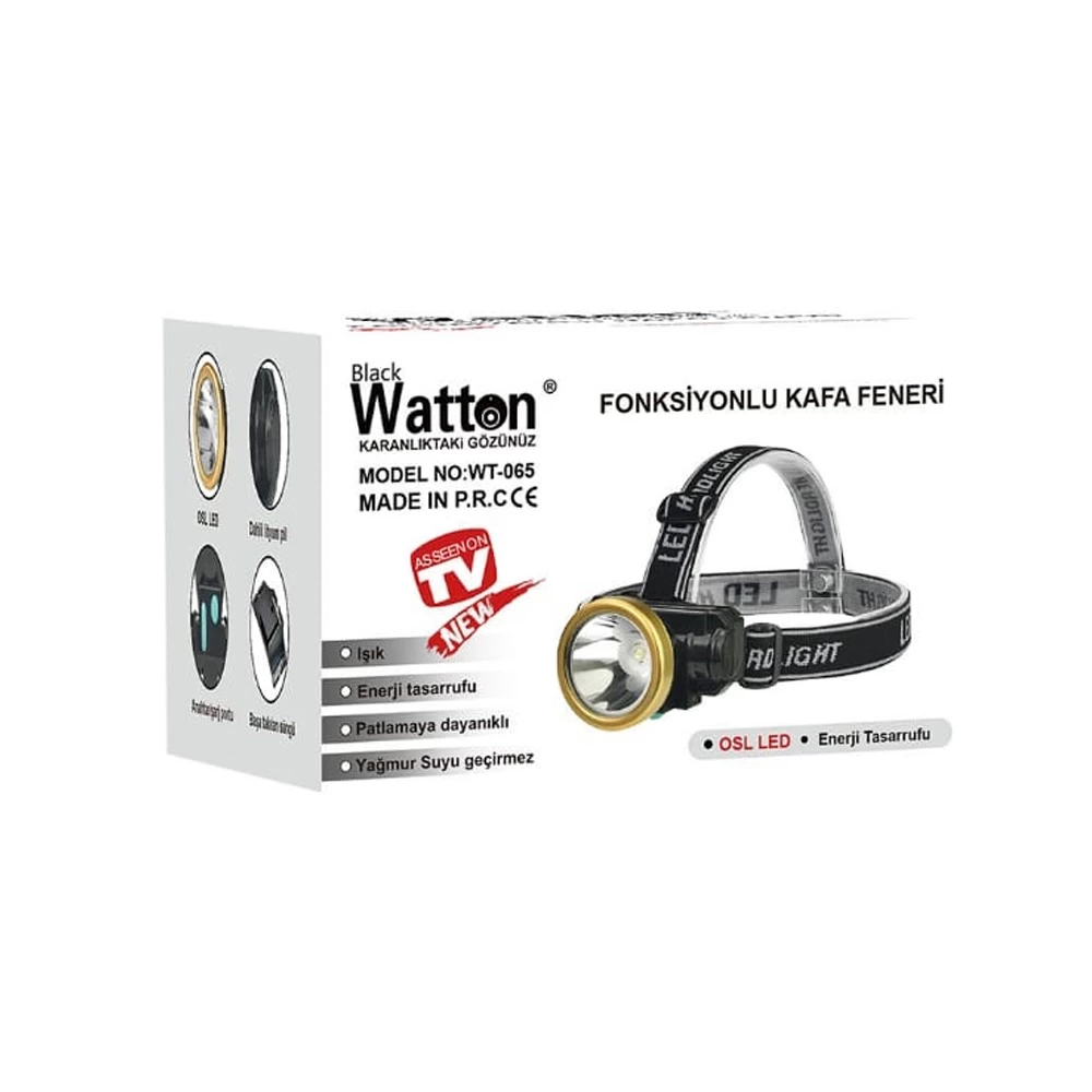 Şarjlı Baret Lambası Osl Led