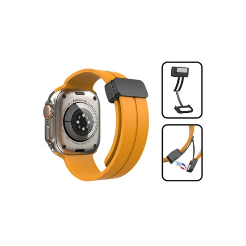 Watch 42mm Kr412 Elegance Stylısh Kordon - Koyu Yeşil