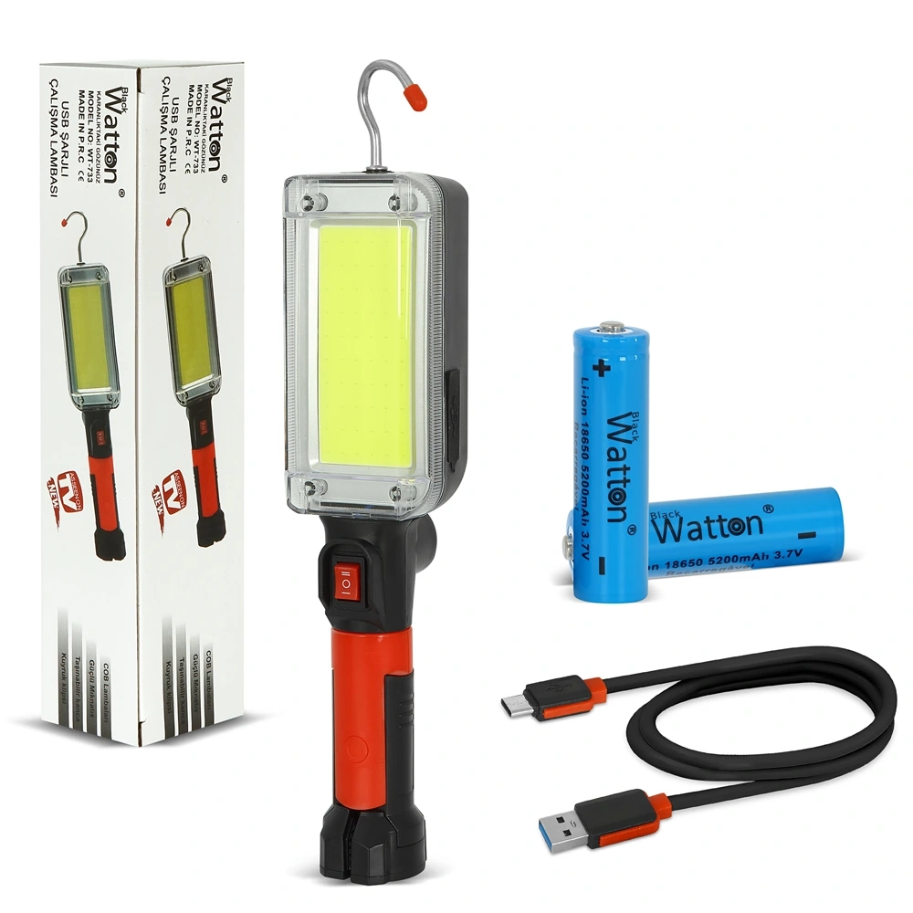 Usb Şarjlı Oto Tamirci Çalışma Lambası