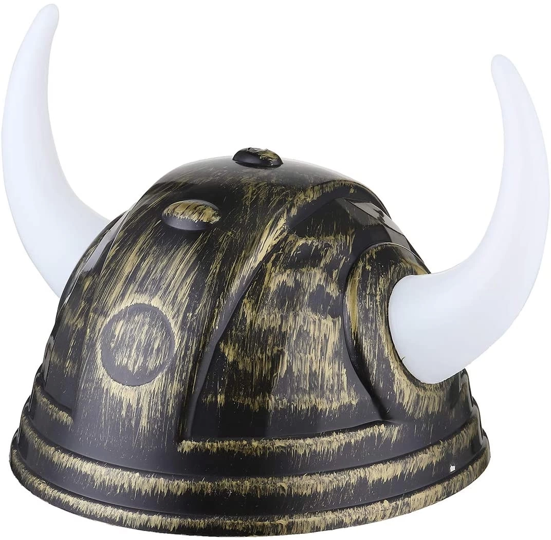 Viking Başlığı Asteriks Başlığı Altın Renk