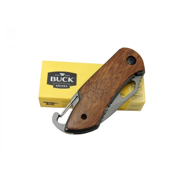 X74 Çakı Ahşap 15 Cm Manuel, Kemerlikli