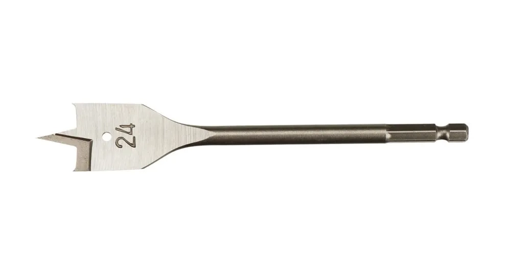 Yaprak Tip Ahşap Matkap Ucu 30x405mm - Hex Saplı